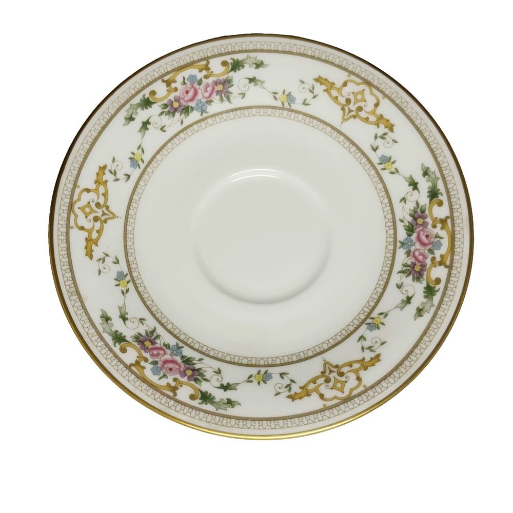 Vintage Royal Doulton ALTON Saucer 6" Fine Bone China England 1978 Roses H 5055